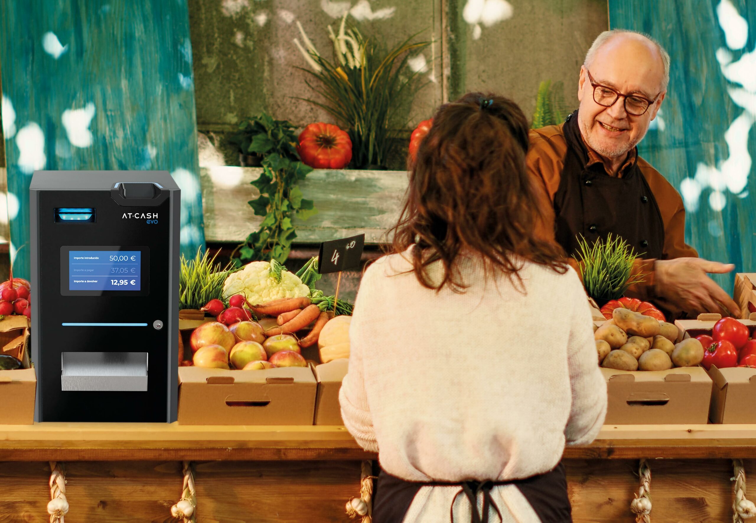 Visor Frontal da AT-Cash Evo